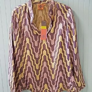 New Tory Burch Stephanie Tunic Gorgeous 8